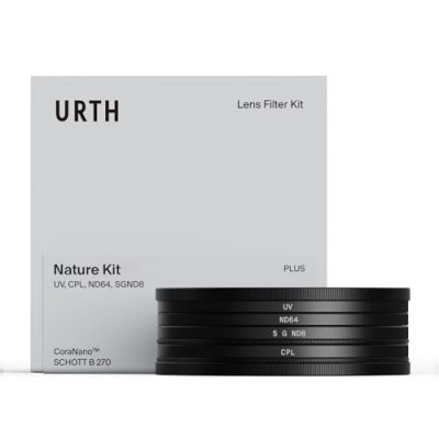 URTH  Nature Kit Filtre UV, CPL, ND64 et D&eacute;grad&eacute; Soft 95mm Plus+