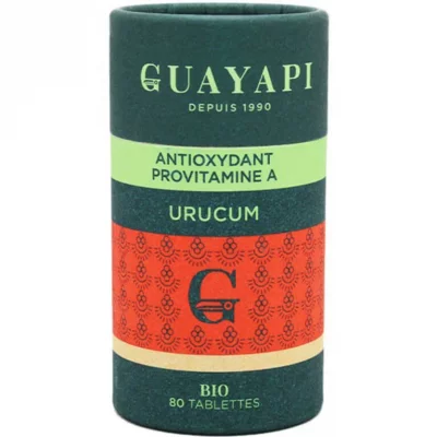 GUAYAPI Urucum Le soleil de votre peau 80 tablettes 