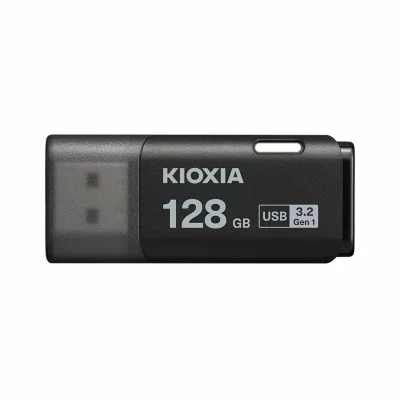 KIOXIA USB 3 2 128 Go U301 HAYABUSA NOIR