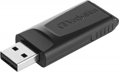VERBATIM Usb drive 2.0 store &acute;n&acute; go slider 128gb black 0023942493280