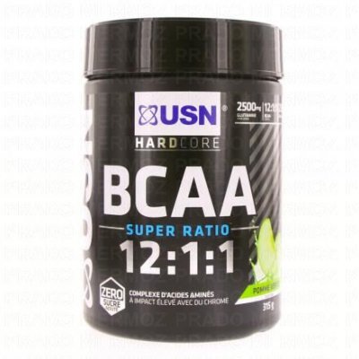 USN  BCAA 12:1:1 Pomme Verte BCA023 - Noir - 315 g