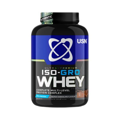 USN  ISOGRO Chocolat 2 kg Prise de Masse