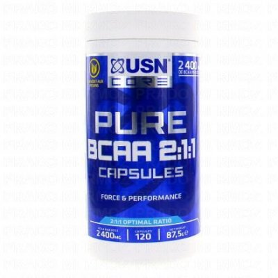 USN  Pure BCAA 2.1.1 vegan x120 capsules
