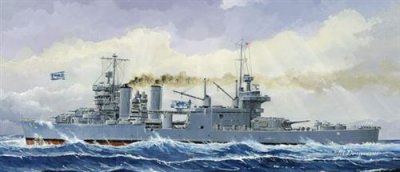 TRUMPETER Uss Minneapolis Ca-36 (1942) - 1:700e - 