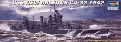 TRUMPETER Uss New Orleans Ca-32 (1942) - 1:700e - 