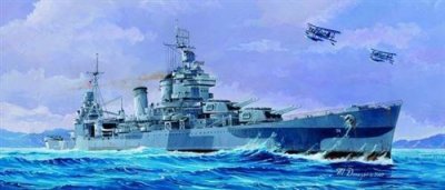 TRUMPETER Uss San Francisco Ca-38 1944 - 1:700e - 