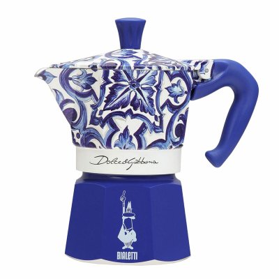 BIALETTI Ustensiles -  -  - Cafeti&egrave;re moka - 3 Tasses - bleue