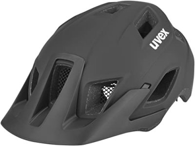 UVEX  - Accsess - Casque de cyclisme taille 52-57 cm, gris/noir
