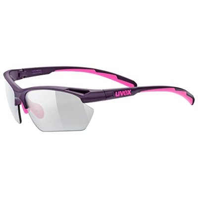UVEX  Sportstyle 802 V S Sunglasses Noir,Rose Variomatic Smoke/CAT1-3