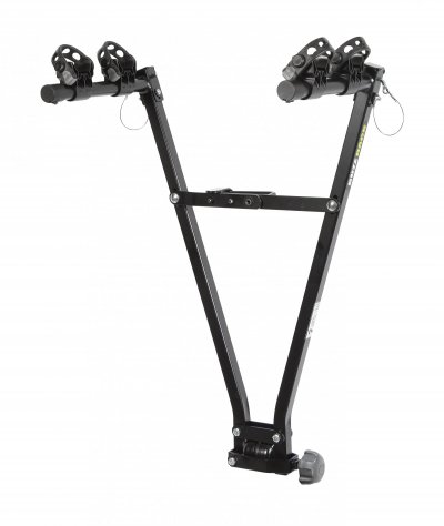 BUZZ RACK V-Buzz - Porte-v&eacute;lo ciseaux sur attelage - 2 v&eacute;los - pr&eacute;-mont&eacute;