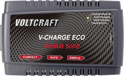 VOLTCRAFT V-Charge Eco NiMh 2000 Chargeur de mod&eacute;lisme 230 V 2 A NiMH, NiCd