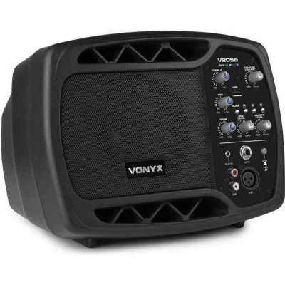 VONYX V205b - Enceinte Active 5, Bluetooth, Usb, Entr&eacute;e Mic/guitare