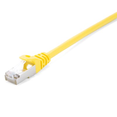V7  CAT5STP-02M-YLW-1N C&acirc;ble r&eacute;seau RJ45 CAT5E STP, 2 m, Jaune