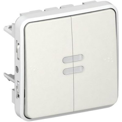 LEGRAND Va-et-vient Lumineux &Eacute;tanche Plexo - Blanc