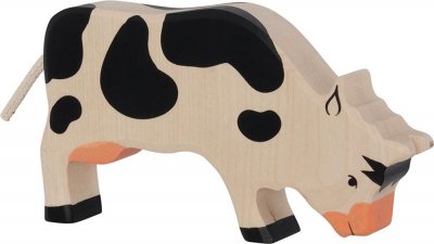 HOLZTIGER Vache broutant, noir
