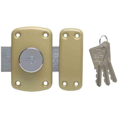 VACHETTE  Lot de 2 Verrous &agrave; bouton Cyclop - 45 mm