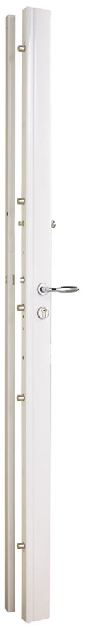 VACHETTE  - Serrure Exclusive 6 points A2P* blanche Axe 60 mm Gauche