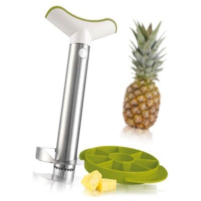 VACUVIN  Vide ananas 1 lame Inox bross&eacute;