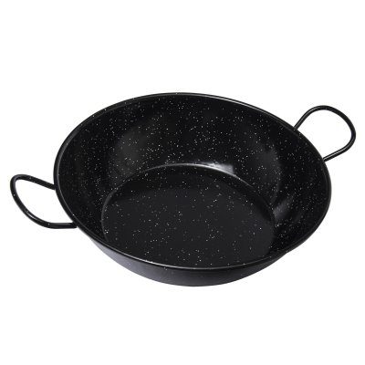 VAELLO  Campos S. L. 0640 Po&ecirc;le Profonde avec Anses Acier Emaill&eacute; 40 cm