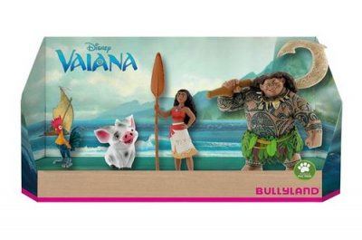 BULLY Vaiana Pack 4 Figurines 4 - 12 Cm