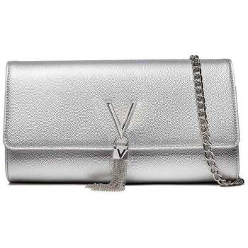 VALENTINO  VBS1R401G Sac &agrave; Main Bandouli&egrave;re - Synth&eacute;tique - Argent - Femme