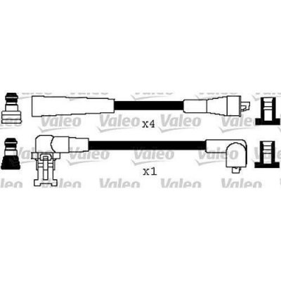 VALEO  346470 Kit de cbles d'allumage