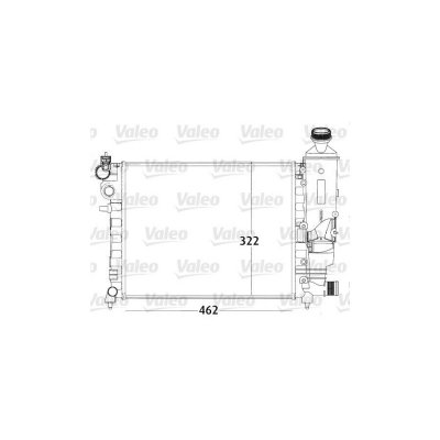 VALEO  731498 Radiateur, refroidissement du moteur