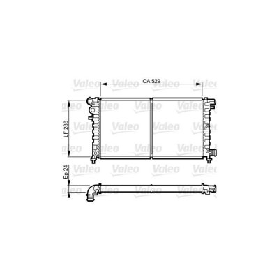 VALEO  731530 Radiateur, refroidissement du moteur