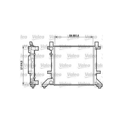 VALEO  731605 Radiateur, refroidissement du moteur