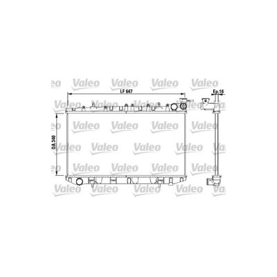 VALEO  731659 Radiateur, refroidissement du moteur