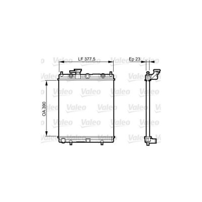 VALEO  732718 Radiateur, refroidissement du moteur