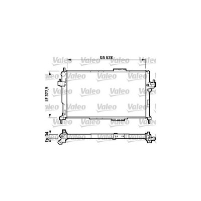 VALEO  732824 Radiateur, refroidissement du moteur