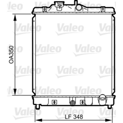 VALEO  734117 Radiateur, refroidissement du moteur