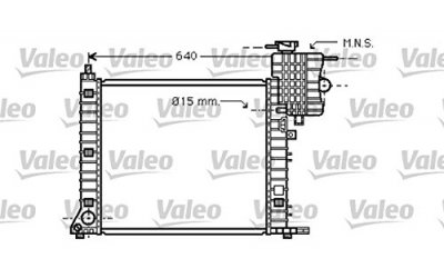 VALEO  734669 Radiateur, refroidissement du moteur