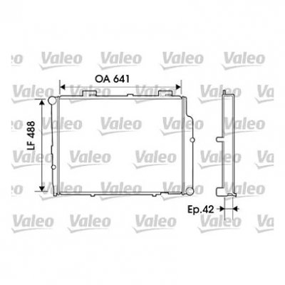 VALEO  734803 Radiateur, refroidissement du moteur