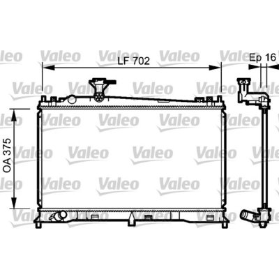 VALEO  735053 Radiateur, refroidissement du moteur