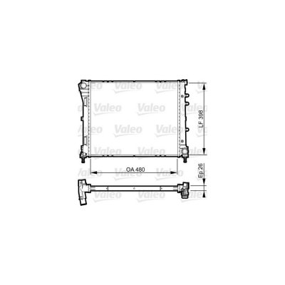 VALEO  735273 Radiateur, refroidissement du moteur