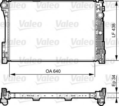 VALEO  735292 Radiateur, refroidissement du moteur