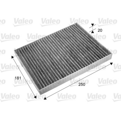 VALEO  Filtre d'habitacle RENAULT 715667 272770840R,272774658R,27891JY10A 27891JY15A
