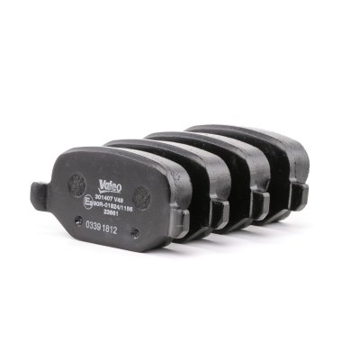 VALEO  Jeu de plaquettes de frein arri&egrave;re 301407