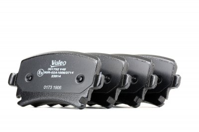 VALEO  Jeu de plaquettes de frein arri&egrave;re 301752