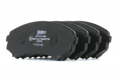 VALEO  Jeu de plaquettes de frein avant 301518