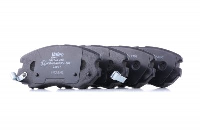 VALEO  Jeu de plaquettes de frein avant 301744