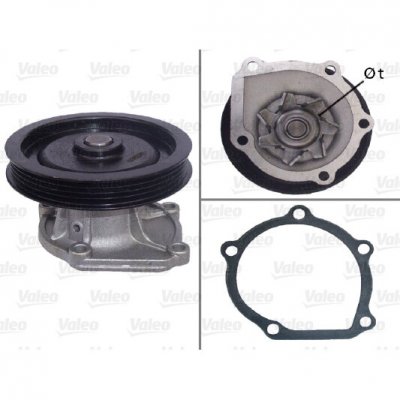 VALEO  Pompe &agrave; eau 506610 TOYOTA STARLET