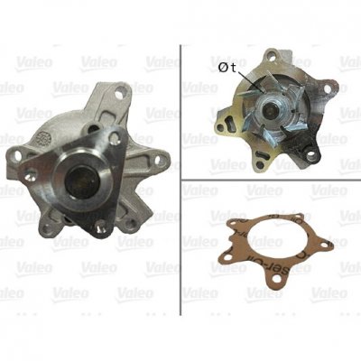 VALEO  Pompe &agrave; eau 506848 TOYOTA PRIUS