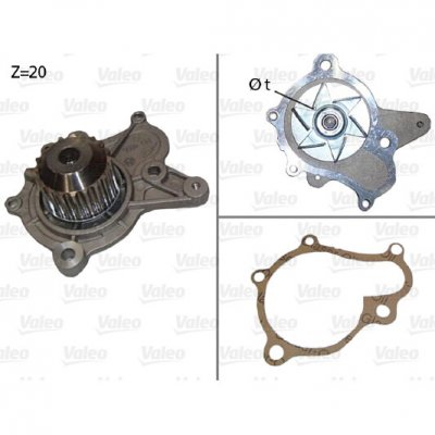 VALEO  Pompe &agrave; eau 506922 HYUNDAI TUCSON
