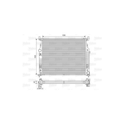 VALEO  - Radiateur refroidissement moteur 701569 - R&eacute;f. 701569