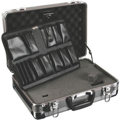 GENERIQUE VALISE D'OUTILLAGE AVEC DES COINS ARRONDIS EN ALUMINIUM 430 x 300 x 150mm