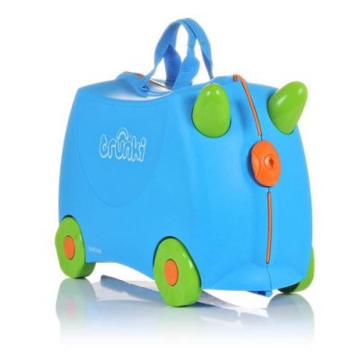 TRUNKI Valise  Terrance Bleu 18 L 4 roues
