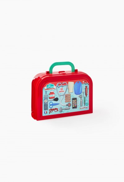 ECOIFFIER Valisette de docteur - 17 pi&egrave;ces